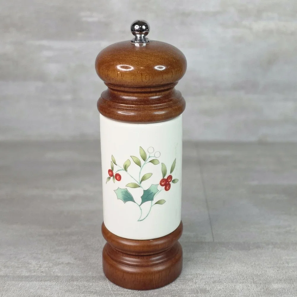 Vintage Pfaltzgraff Mr Dudley Winterberry Pepper Mill Grinder, Replacement